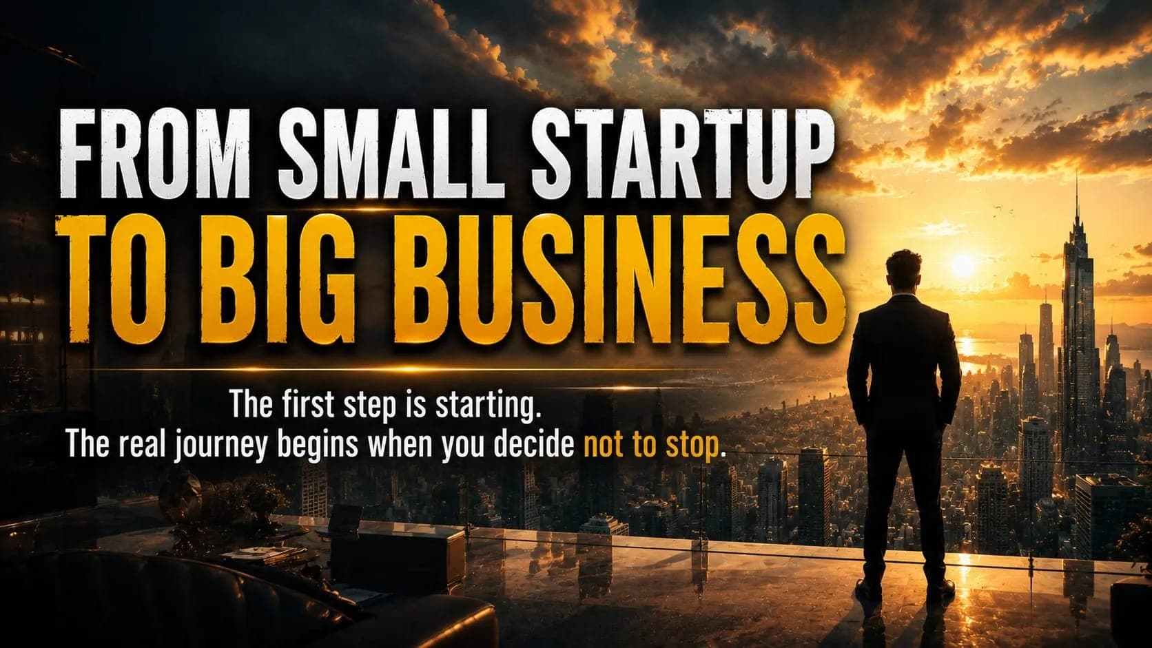 From Small Startup to Big Business