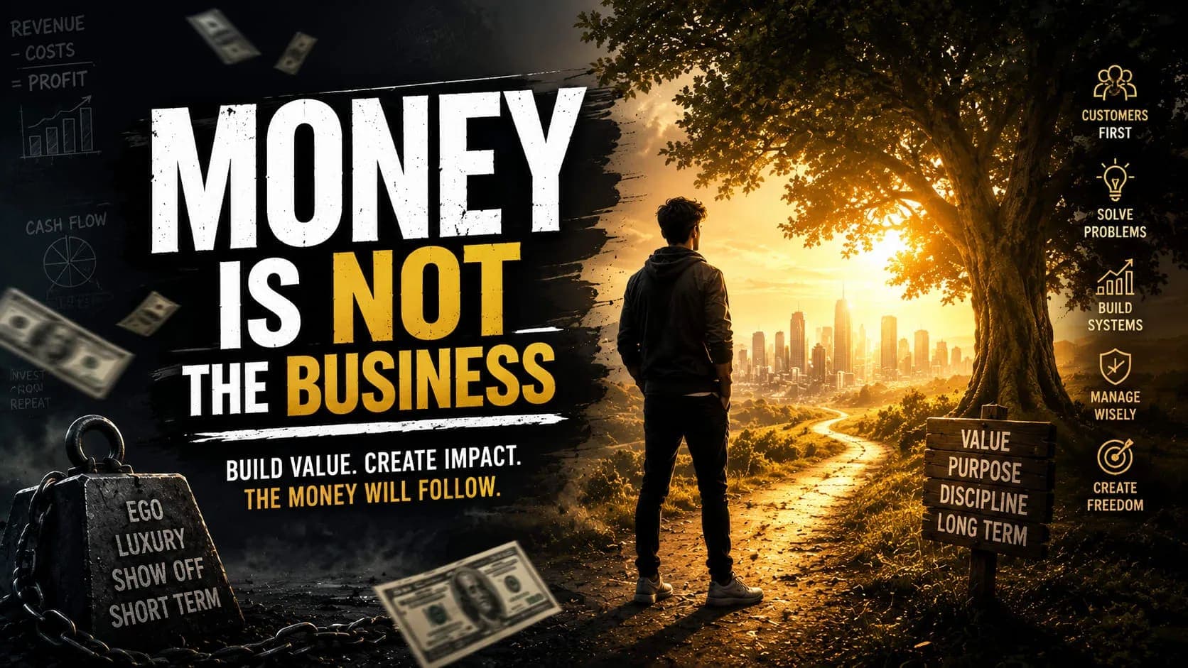 Money Is Not the Business
