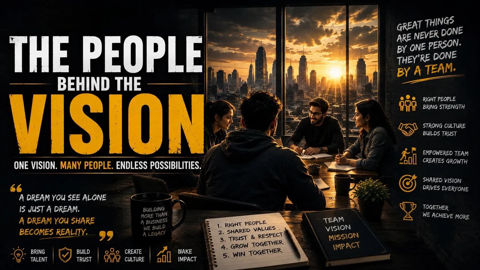 The People Behind the Vision