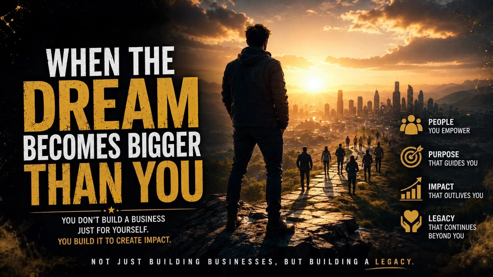 When the Dream Becomes Bigger Than You