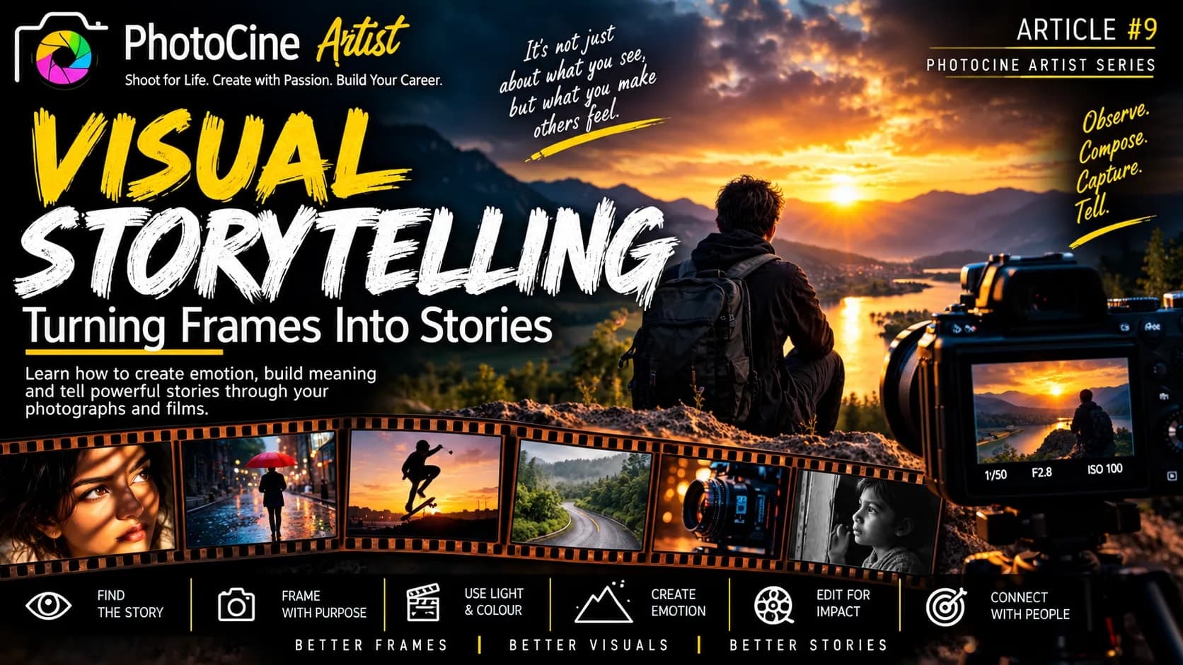 Visual Storytelling: Turning Frames Into Stories