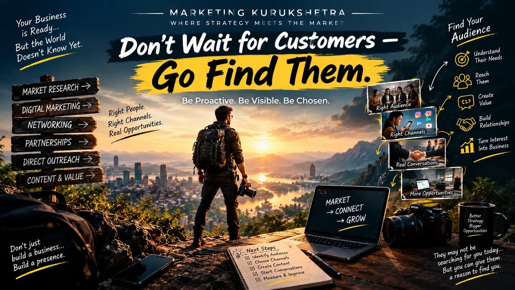 Don't Wait for Customers—Go Find Them