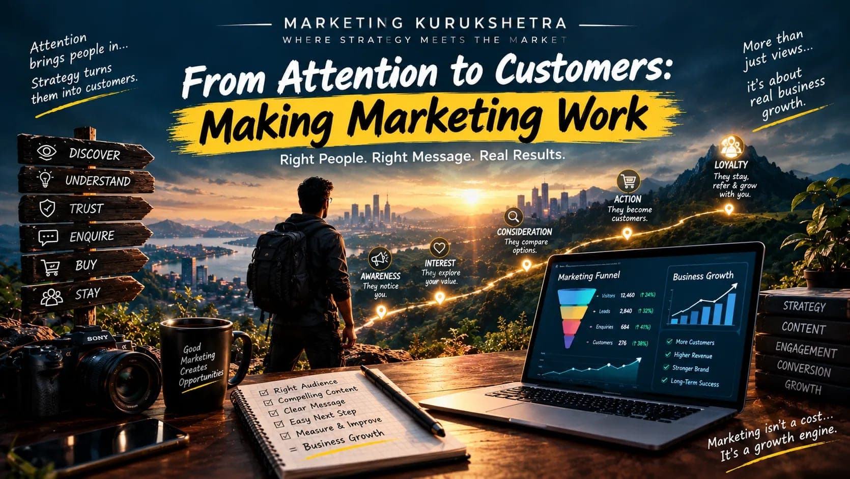 From Attention to Customers: Making Marketing Work
