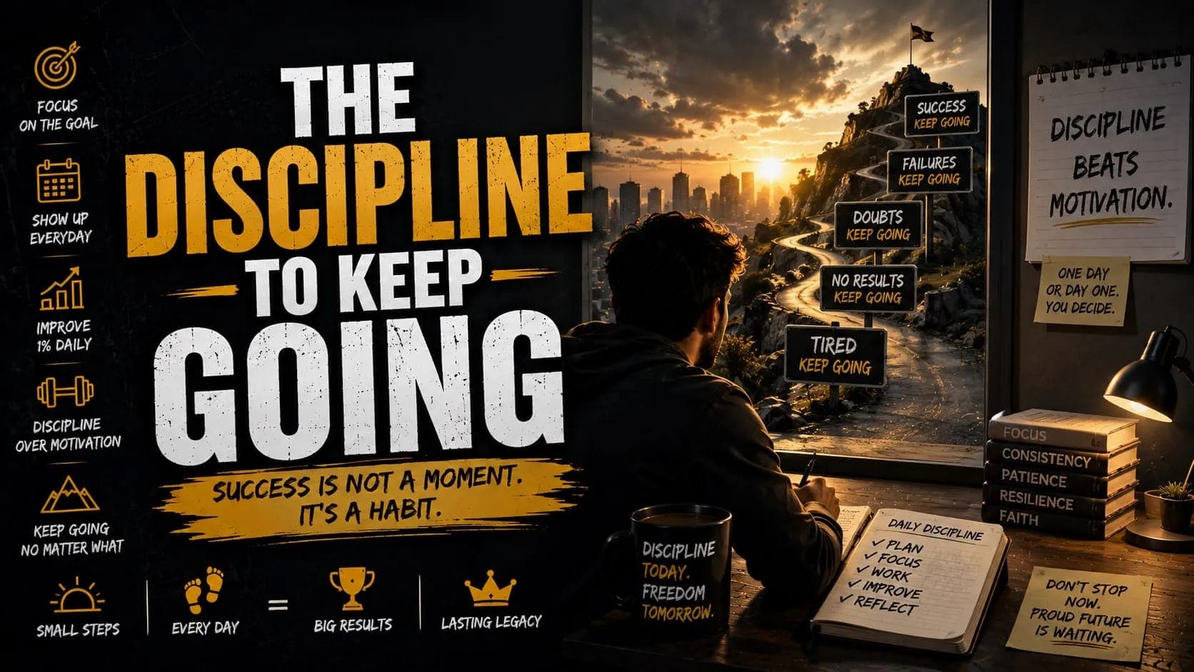 The Discipline to Keep Going